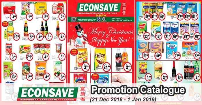 Econsave Promotion Catalogue at Sarawak (21 December 2018 - 1 January 2019)