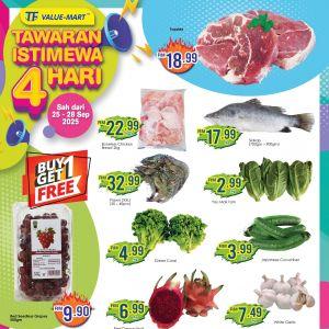 TF Value-Mart Promotion: Tawaran Istimewa 4 Hari | 25-28 Sep 2025