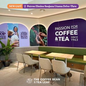 Coffee Bean Petron Elmina Saujana Utama Opening Promotion: Tear & Win, Member Cake, Sip & Spin, RM9 Voucher | 24 Sep – 18 Oct 2025