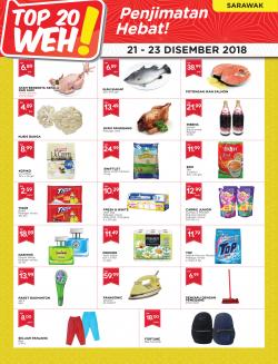 MYDIN TOP 20 WEH Promotion at Sarawak (21 December 2018 - 23 December 2018)