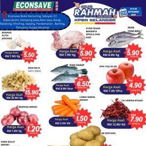 Econsave Jualan Rahmah Promotion: Big Savings on Groceries | 27-28 Sep 2025