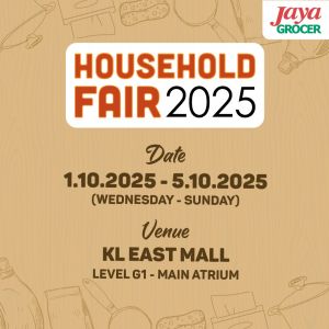 Jaya Grocer Household Fair Promotion at KL East Mall | 1-5 Oct 2025