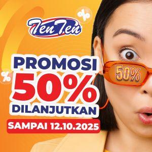 Ten Ten 50% OFF Promotion | Until 12 Oct 2025