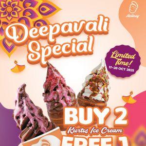 Rollney Sunway Carnival Mall Deepavali Promotion: Buy 2 Free 1 | 17-20 Oct 2025