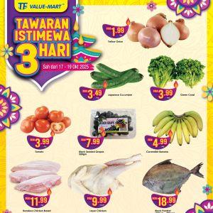 TF Value-Mart Promotion: 3 Days Specials | 17-19 Oct 2025