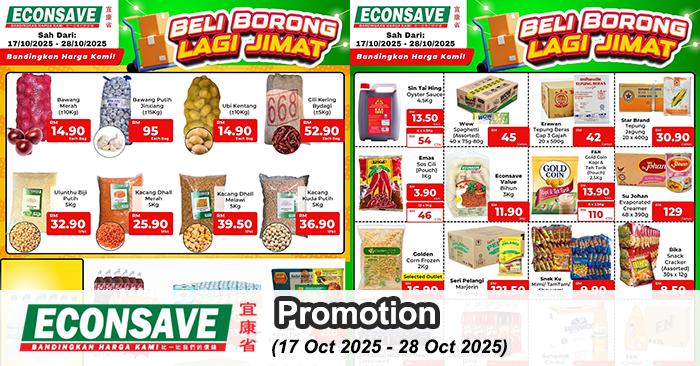 Econsave Promotion: Beli Borong Lagi Jimat Deals | 17-28 Oct 2025