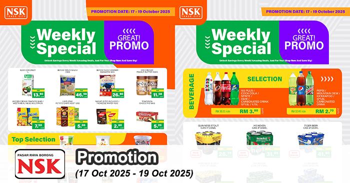 NSK Weekend Promotion | 17-19 Oct 2025