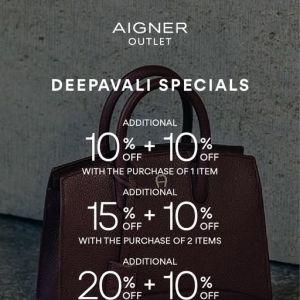 Aigner Deepavali Sale at Genting Highlands Premium Outlets | 17-20 Oct 2025