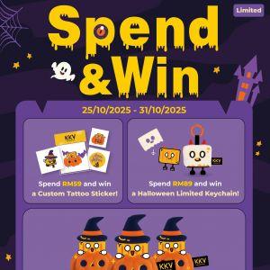KKV Halloween Promotion: Spend & Win Halloween Gifts | 25-31 Oct 2025