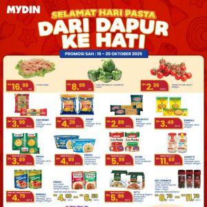 MYDIN World Pasta Day Promotion | 16-20 Oct 2025