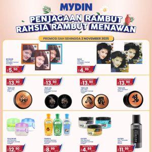 MYDIN Hair Care Promotion | until 2 Nov 2025