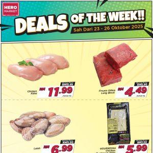 HeroMarket Weekend Promotion | 23-26 Oct 2025