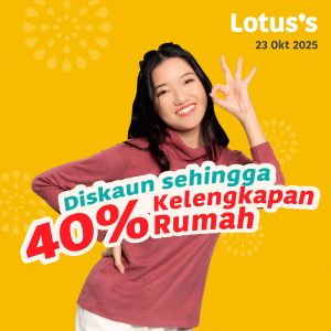 Lotus’s Promotion: Household Essentials Deals | 23-29 Oct 2025