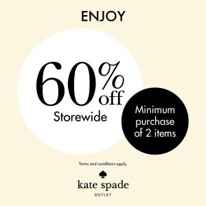 Kate Spade Sale at Mitsui Outlet Park: 60% OFF Storewide | 24-26 Oct 2025