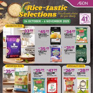 AEON Rice Promotion | 24 Oct - 6 Nov 2025