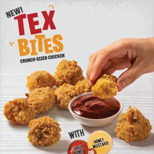 Texas Chicken Tex Bites: Crunch-Sized Chicken with Dipping Sauces | Oct 2025