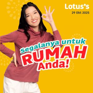Lotus’s Promotion: Household Essentials Deals | 30 Oct - 5 Nov 2025