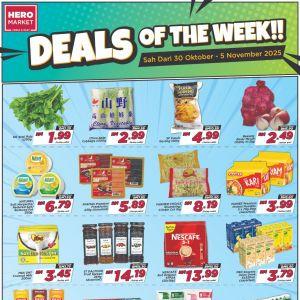 HeroMarket Weekly Promotion: Deals of the Week | 30 Oct - 5 Nov 2025