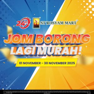 ST Rosyam Mart Promotion: Jom Borong Lagi Murah | 1–30 Nov 2025