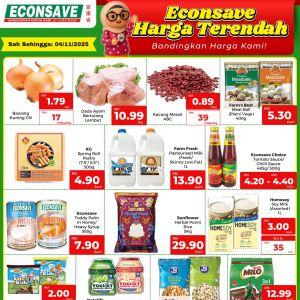 Econsave Promotion: Harga Terendah Deals | 2-4 Nov 2025
