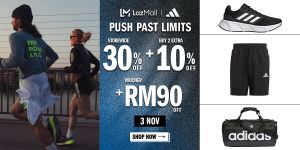 Adidas Lazada Sale: Storewide 30% Off + Vouchers up to RM90 | 3 Nov 2025
