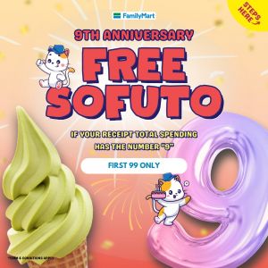 FamilyMart Free Sofuto Promotion: 9th Anniversary Giveaway | Until 14 Nov 2025