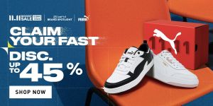 Puma Lazada 11.11 Sale: Up to 45% Off Shoes & Deals | 10–13 Nov 2025
