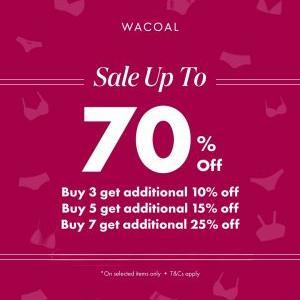 Wacoal Sale at Johor Premium Outlets: Up to 70% Off | 1–30 Nov 2025