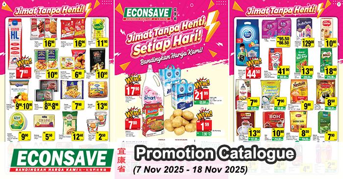 Econsave Promotion Catalogue: Groceries, Household & Fresh Deals | 7–18 Nov 2025