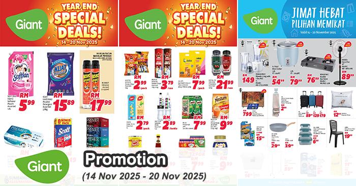 Giant Weekly Promotion: Year End Special Deals & Jimat Hebat Offers | 14–20 Nov 2025