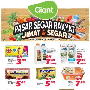 Giant Weekend Promotion: Fresh Market, Baby Care & Household Deals | 20–23 Nov 2025