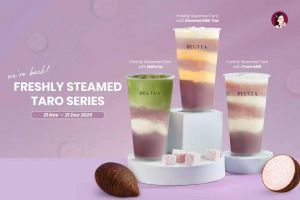 Beutea Freshly Steamed Taro Series Promotion: Limited-Time Taro Drinks & Free Gifts | Nov–Dec 2025