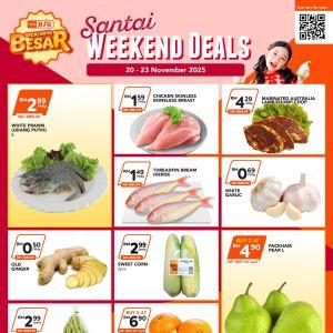 AEON BiG Weekend Promotion: Fresh, Grocery & Household Deals | 20-23 Nov 2025