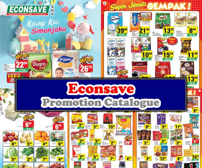 Econsave Promotion Catalogue: Grocery & Household Essentials Deals | 21 Nov – 2 Dec 2025