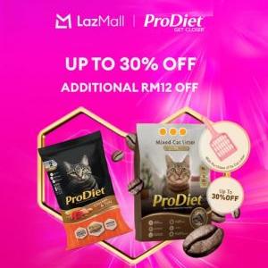 ProDiet Lazada Promotion: Up to 30% OFF + RM12 Extra Discount | Nov 2025