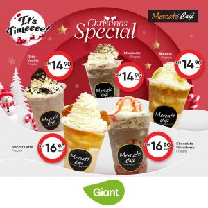 Mercato Cafe Christmas Promotion: Festive Drinks, Donuts, Pies & Treats | December 2025