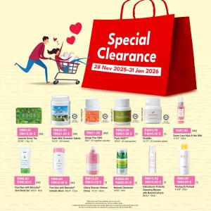 Cosway Special Clearance Sale: Massive Deals on Health & Beauty Products | 28 Nov 2025 – 31 Jan 2026