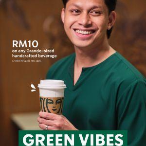 Starbucks Thursday Promotion: RM10 Grande Handcrafted Beverage | 4 Dec 2025