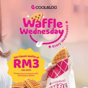 Coolblog Waffle Wednesday Promotion: RM3 Classic Waffle | 3 Dec 2025