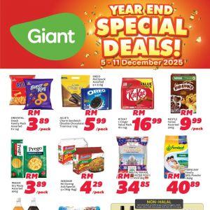 Giant Promotion: Year End Special Deals Sale | 5–11 December 2025