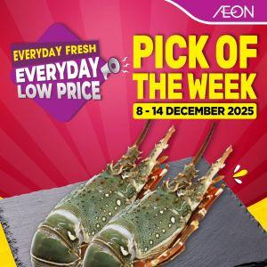 AEON Promotion: Pick of the Week Deals | 8-14 Dec 2025