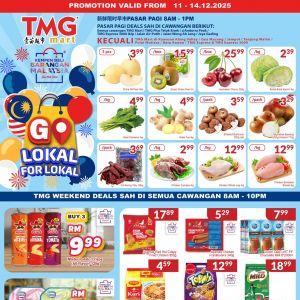 TMG Mart Weekend Promotion: Fresh Grocery Deals & Pasar Pagi Offers | 11–14 Dec 2025