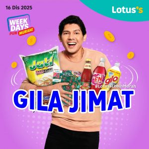Lotus’s Promotion: Gila Jimat Deals | 16-24 Dec 2025