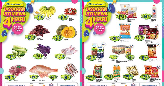 TF Value-Mart 4-Day Promotion: Tawaran Istimewa Barang Rumah | 18–21 December 2025