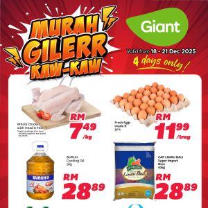Giant Promotion: Murah Gilerr Kaw-Kaw Deals | 18-21 Dec 2025