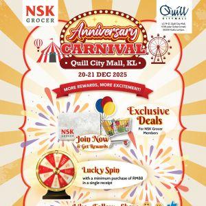 NSK Grocer Quill City Mall Promotion: Member Grocery Deals | 20–21 Dec 2025