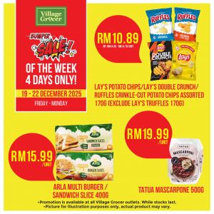 Village Grocer Promotion: 4 Days Only Grocery Deals | 19–22 Dec 2025