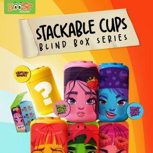 Boost Juice Stackable Cups Blind Box Series: Fruit-Themed Stackable Cups