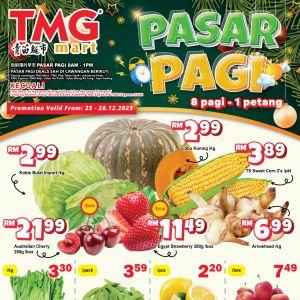 TMG Mart Promotion: Pasar Pagi Deals | 25-28 Dec 2025