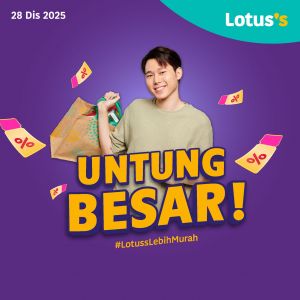 Lotus’s Untung Besar Promotion: Grocery & Household Deals | 28 Dec 2025 – 7 Jan 2026